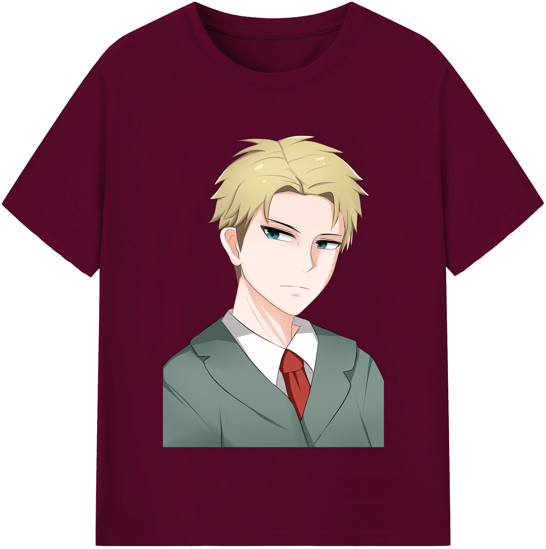 （画像用） SPY×FAMILY间谍家家酒 レディースカジュアルプリントTシャツ（綿100％）
